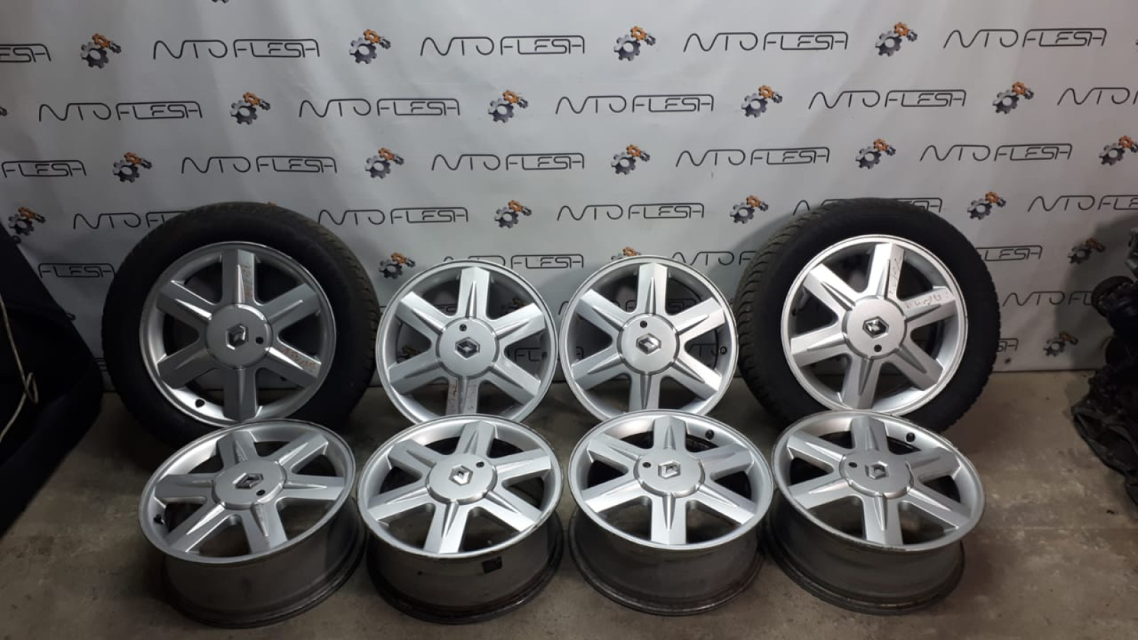 Б/у диски Rhodes 6,5Jx16, ET50, 5x108 для Renault Kangoo II/ Laguna II