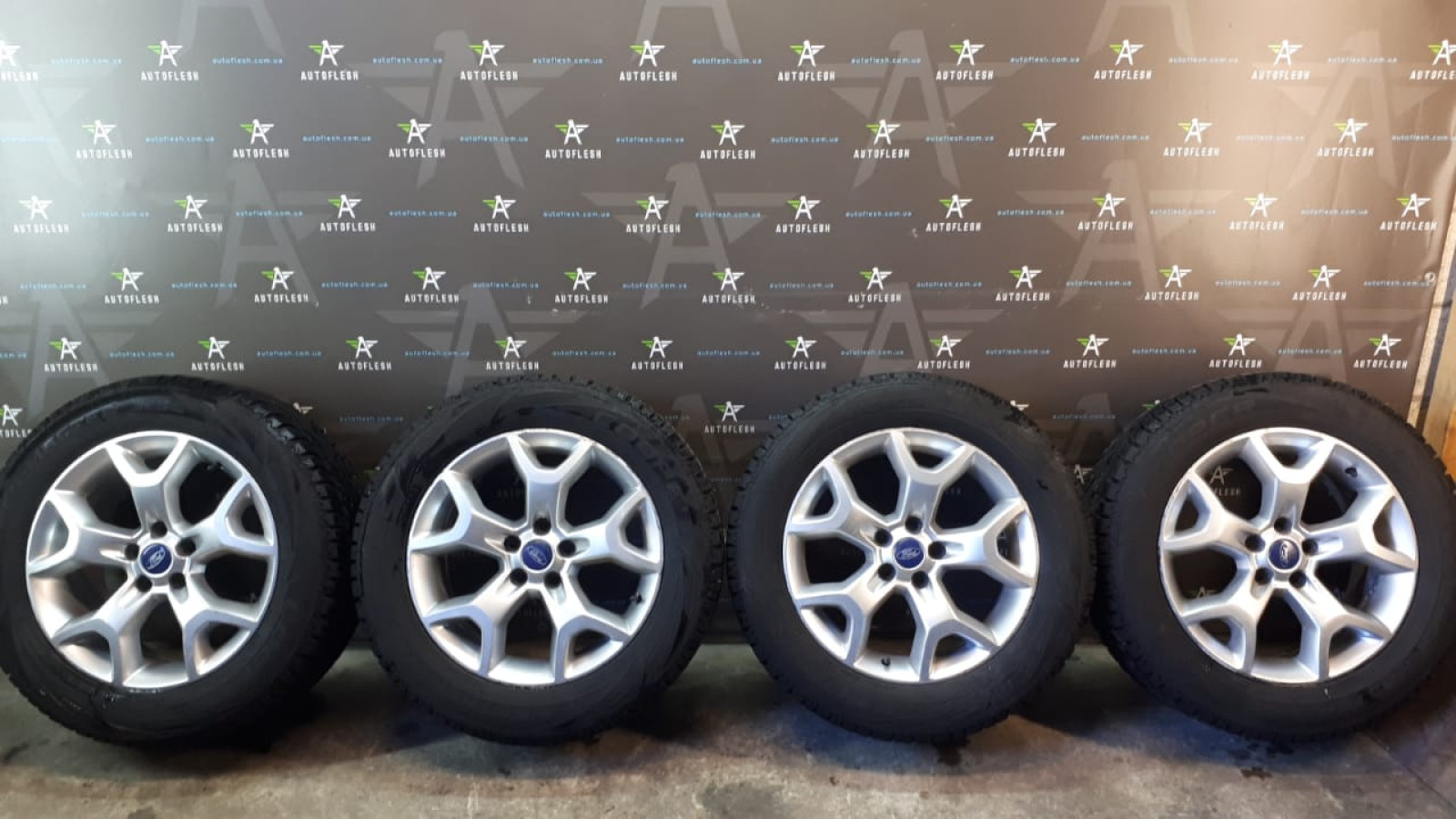 Б/у диски R17, 7.5Jx17XEH2+/ ET52.5, 5х108 для Ford C-Max/ Kuga/ S-Max
