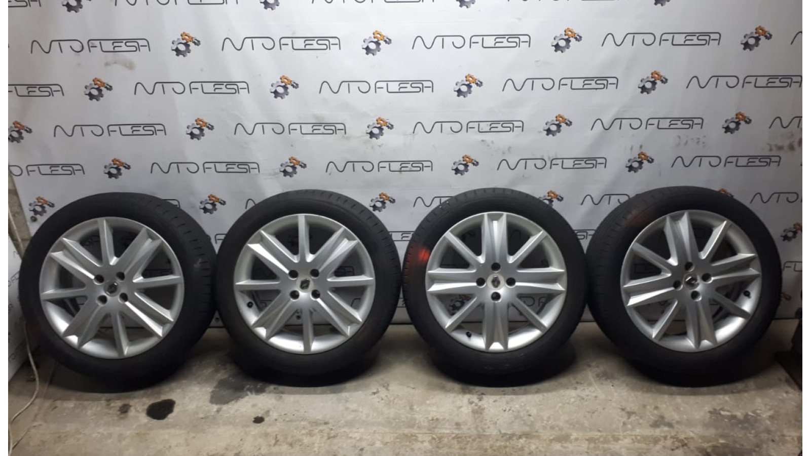 Б/у диски Nervasport 6,5Jx17, ET49, 4x100 для Renault Megane II/ Scenic II