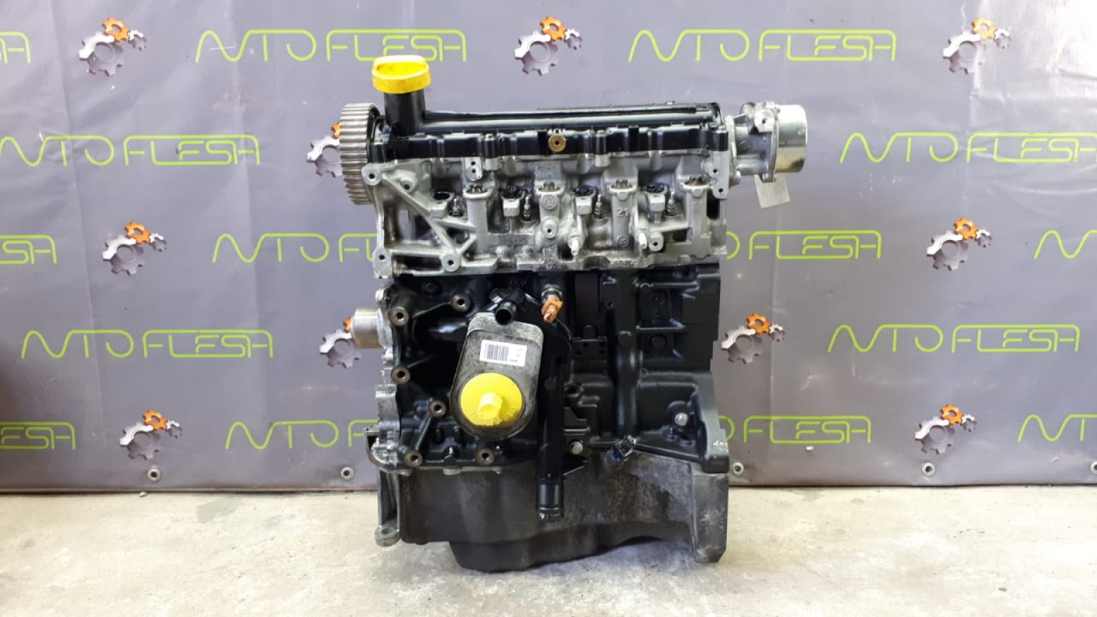 Б/у двигатель K9K718, 1.5 dCi для Nissan Kubistar/ Renault Clio III-Kangoo-Megane II