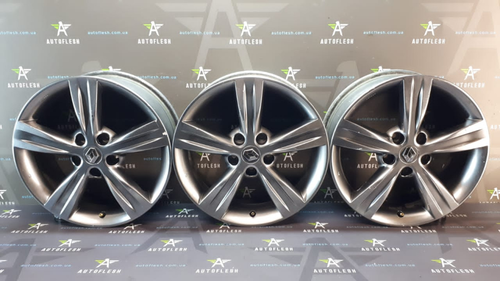 Б/у диски R17, 403007071R, 6.5Jx17/ ET40, 5x114.3 для Renault Koleos