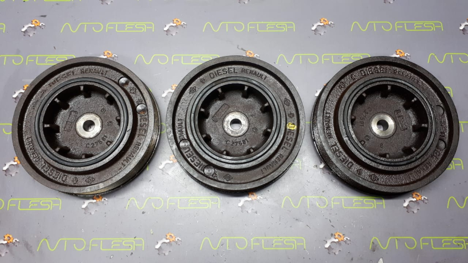 Б/у шкив коленвала 7700113776/ 8200079183 для Nissan/ Opel/ Renault