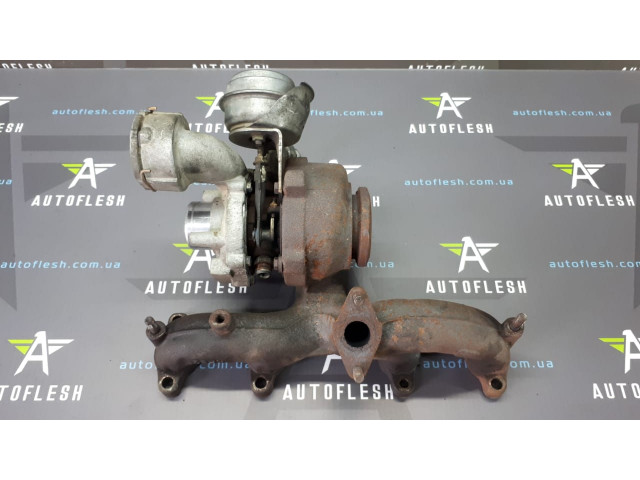 Б/у турбина 03G253014F/ GT1646V, 1.9 TDI для Audi/ Seat/ Skoda/ Volkswagen