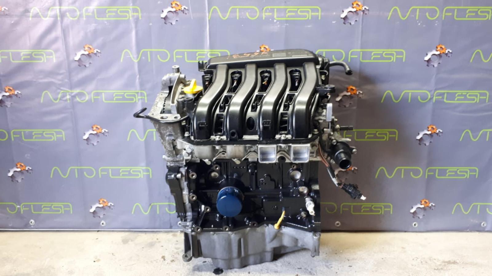 Б/у двигатель K4M760, 1.6, 16V (101 тыс. км.) для Renault