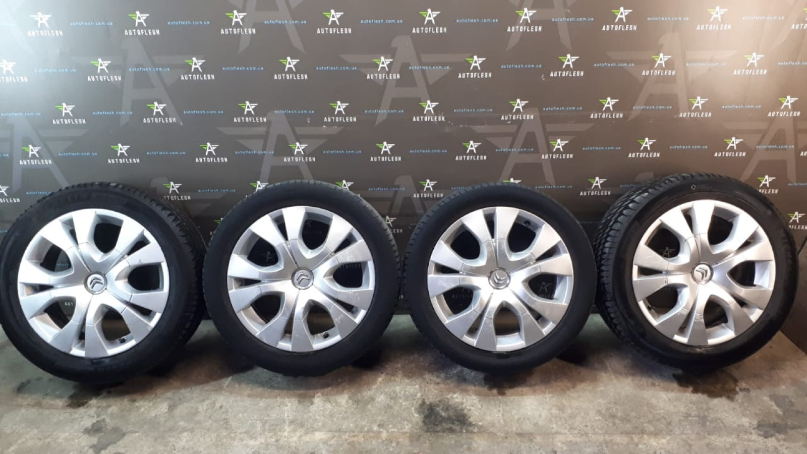 Б/у диски 9654386380 R17, 6.5Jx17/ ET26, 4х108 для Citroen/ Ford Ecosport/ Peugeot