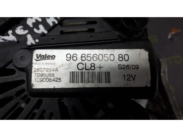 Б/у генератор 9665605080/ 2607214A, 90A/12V для Citroen Nemo/ Peugeot Bipper Б/у генератор 9665605080/ 2607214A, 90A/12V для Citroen Nemo/ Peugeot Bipper