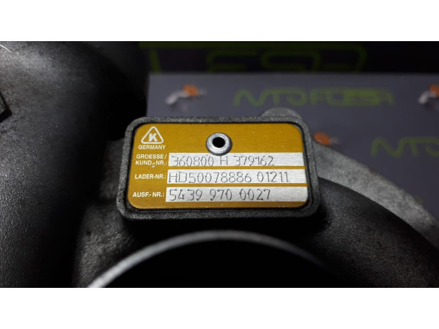Б/у турбина 1.5 dCi 54399700027 для Renault Б/у турбина 1.5 dCi 54399700027 для Renault