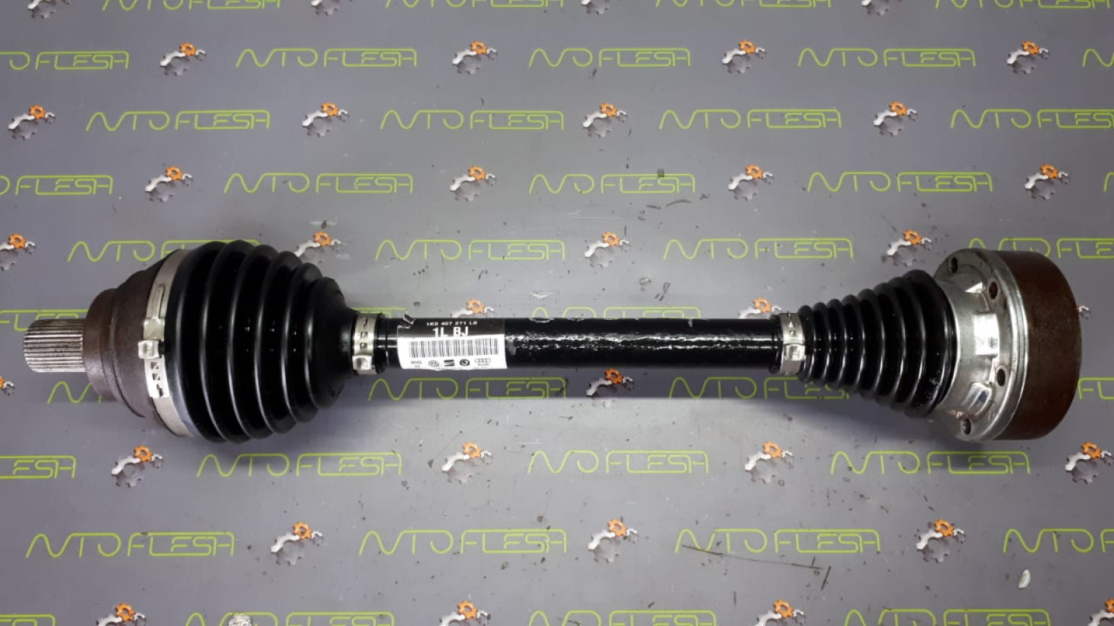 Б/у привод передний левый 1K0407271LB для Audi/ Seat/ Skoda/ Volkswagen