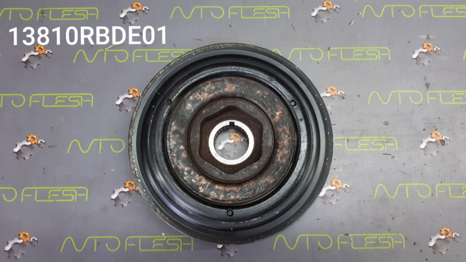 Б/у шкив коленвала 13810RBDE01, 2.2 CDTi для Honda Accord VII/ CR-V III/ Civic VIII/ FR-V