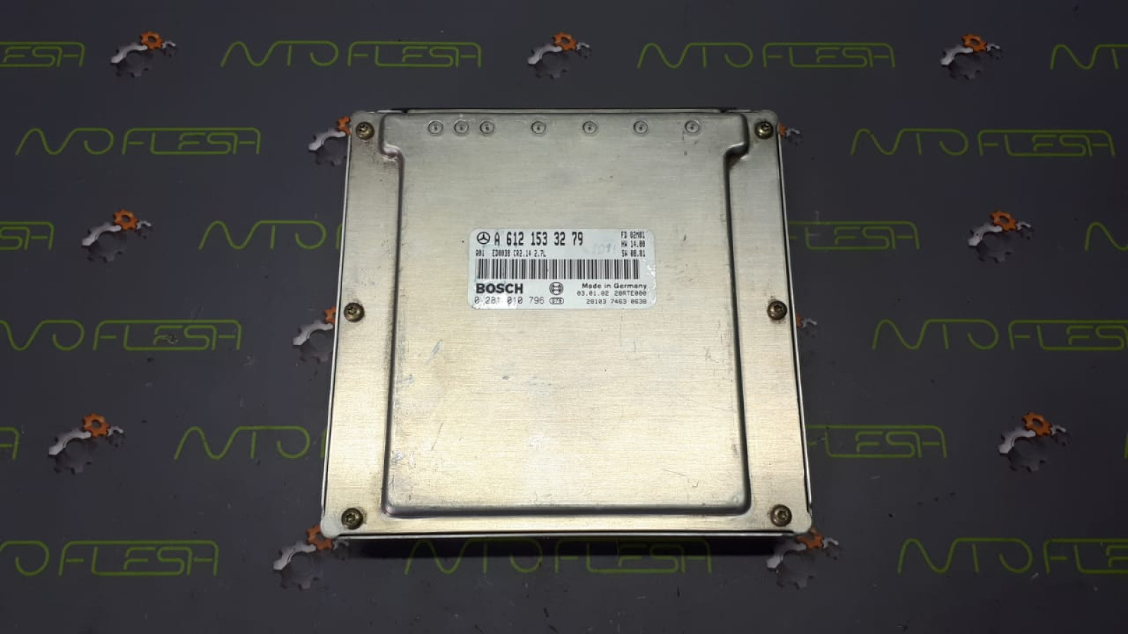 Б/у блок управления двигателем (ЭБУ) A6121533279/ 0281010796 Bosch для Mercedes M-Class
