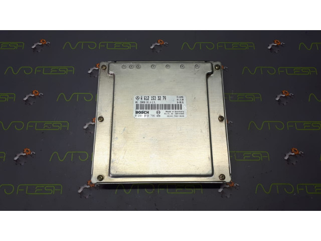 Б/у блок управления двигателем (ЭБУ) A6121533279/ 0281010796 Bosch для Mercedes M-Class
