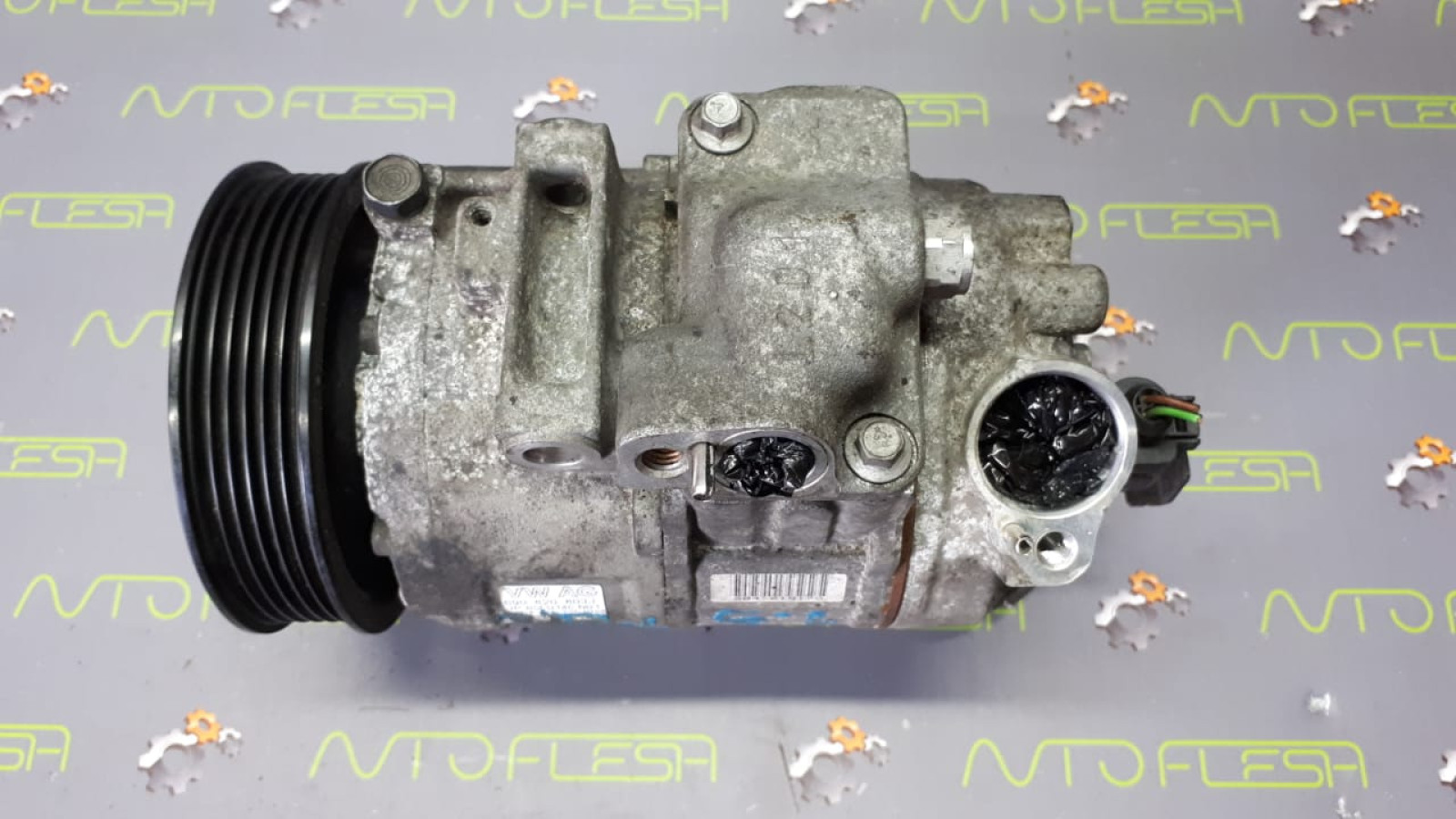 Б/у компрессор кондиционера 6Q0820803J для Audi/ Seat/ Skoda/ Volkswagen Б/у компрессор кондиционера 6Q0820803J для Audi/ Seat/ Skoda/ Volkswagen