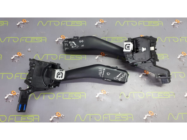 Б/у подрулевой переключатель 1K0953519J, 1K0953513G для Audi/ Seat/ Skoda/ Volkswagen Б/у подрулевой переключатель 1K0953519J, 1K0953513G для Audi/ Seat/ Skoda/ Volkswagen