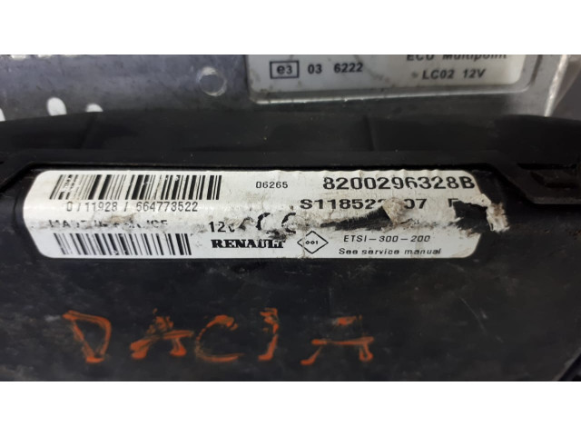 Б/у комплект ЭБУ 8200856659, 8200296328B, 616551000 для Dacia Logan/ Sandero Б/у комплект ЭБУ 8200856659, 8200296328B, 616551000 для Dacia Logan/ Sandero