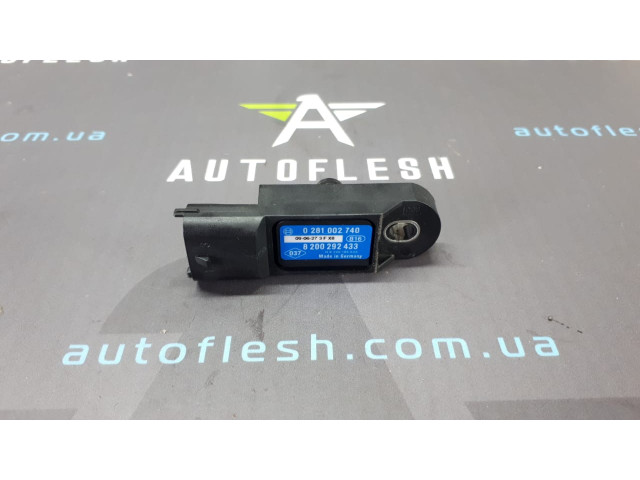 Б/у датчик давления наддува 0281002740, 8200292433 для Nissan/ Opel/ Renault