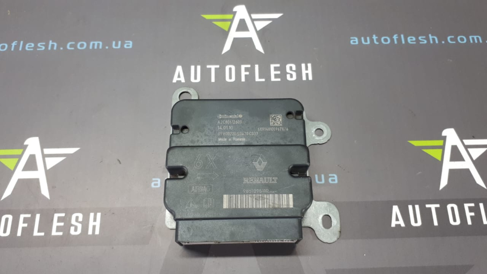 Б/у блок подушек безопасности/ модуль airbag 985109511R, A2C80612609 для Renault Zoe Б/у блок подушек безопасности/ модуль airbag 985109511R, A2C80612609 для Renault Zoe