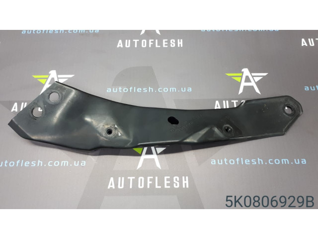 Б/у кронштейн фары левый/ кронштейн телевизора 5K0806929B для Volkswagen Golf VI