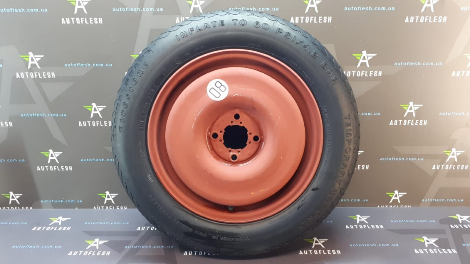Б/у докатка/ запаска/ таблетка T125/90, R15, 96M, 4Jx15H2 ET38 FIRESTONE Б/у докатка/ запаска/ таблетка T125/90, R15, 96M, 4Jx15H2 ET38 FIRESTONE