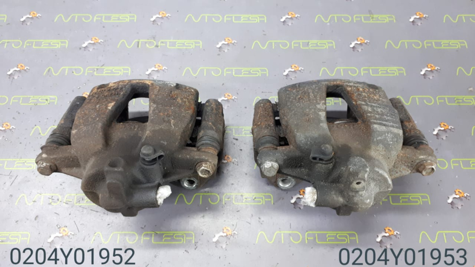 Б/у суппорт передний 0204Y01952, 0204Y01953 для Fiat Grande Punto/ Opel Corsa D Б/у суппорт передний 0204Y01952, 0204Y01953 для Fiat Grande Punto/ Opel Corsa D