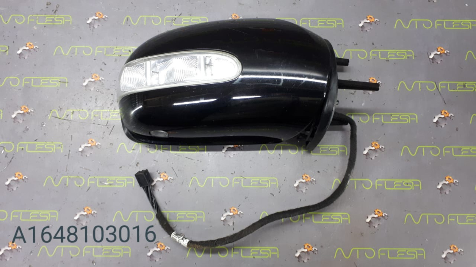Б/у зеркало правое A1648103016, Европа, 11pin, EU для Mercedes ML-Class Б/у зеркало правое A1648103016, Европа, 11pin, EU для Mercedes ML-Class