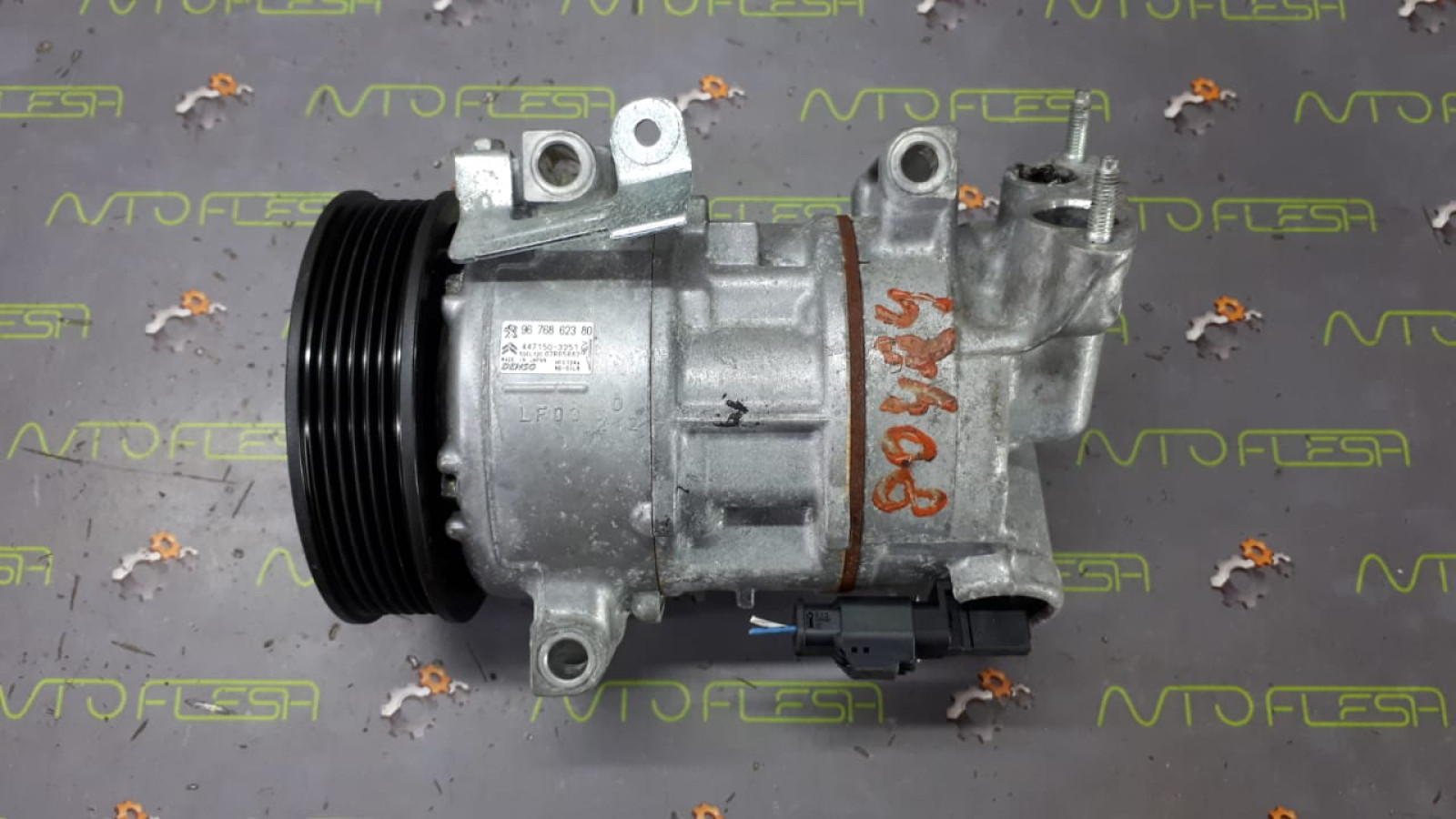 Б/у компрессор кондиционера 9676862380 для Citroen/ Peugeot