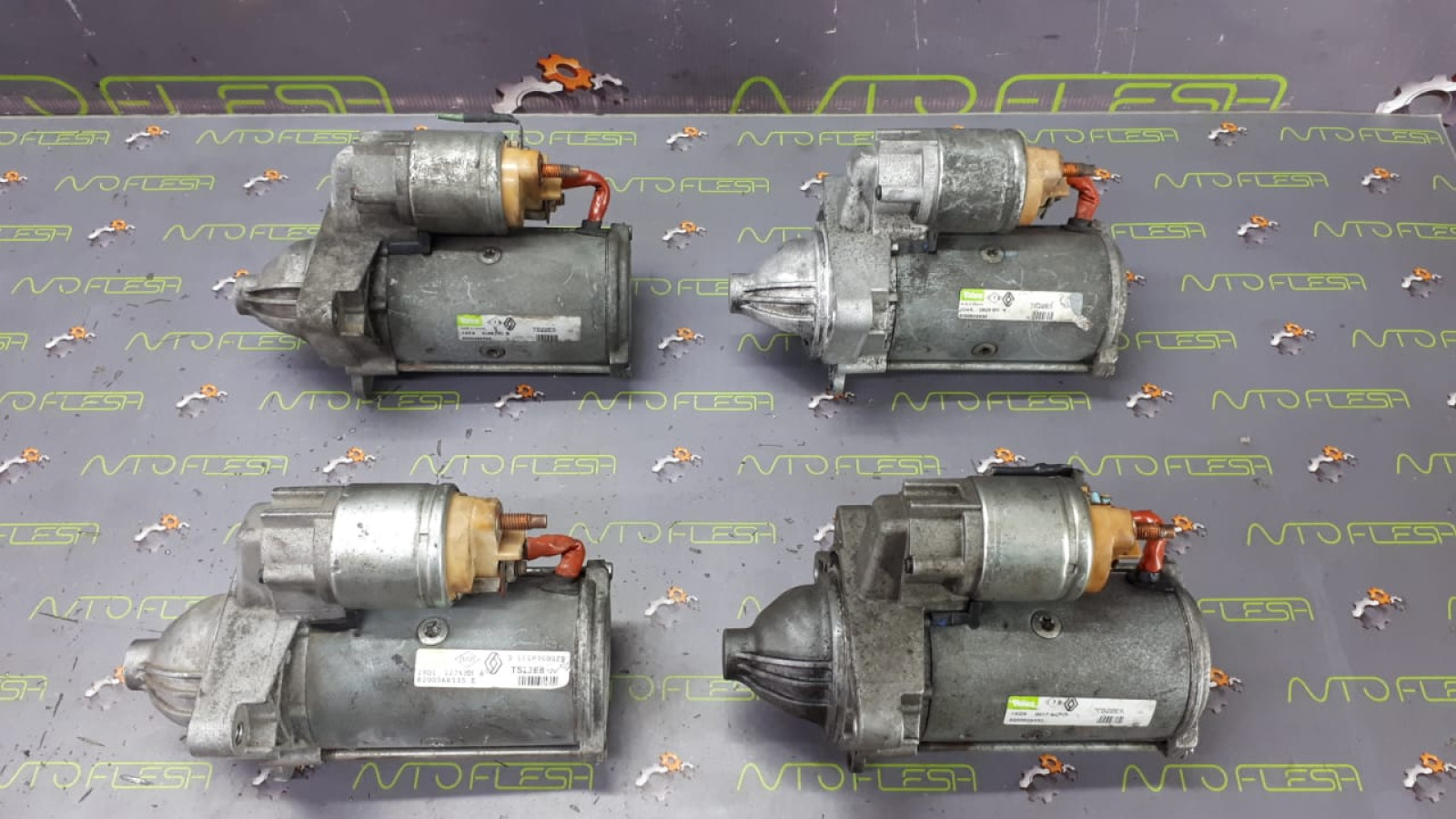 Б/у стартер 8200568535, 8200628430, 8200458765 для Nissan/ Opel/ Renault