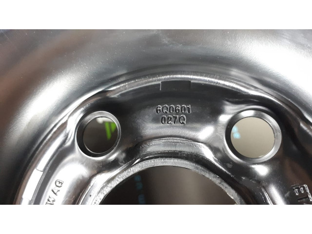 Б/у запаска/ докатка 6Q0601027Q, 6Jx15H2, ET43, 5x100/ BRIDGESTONE 195/65, R15, 85H для Seat/ Skoda/ Volkswagen Б/у запаска/ докатка 6Q0601027Q, 6Jx15H2, ET43, 5x100/ BRIDGESTONE 195/65, R15, 85H для Seat/ Skoda/ Volkswagen