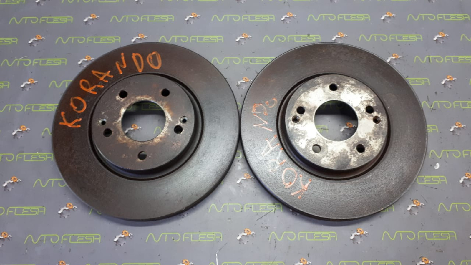 Б/у диск тормозной передний 4144134000 для SsangYong Actyon Sport/ Korando