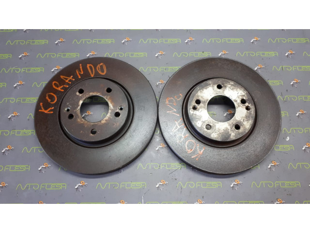 Б/у диск тормозной передний 4144134000 для SsangYong Actyon Sport/ Korando