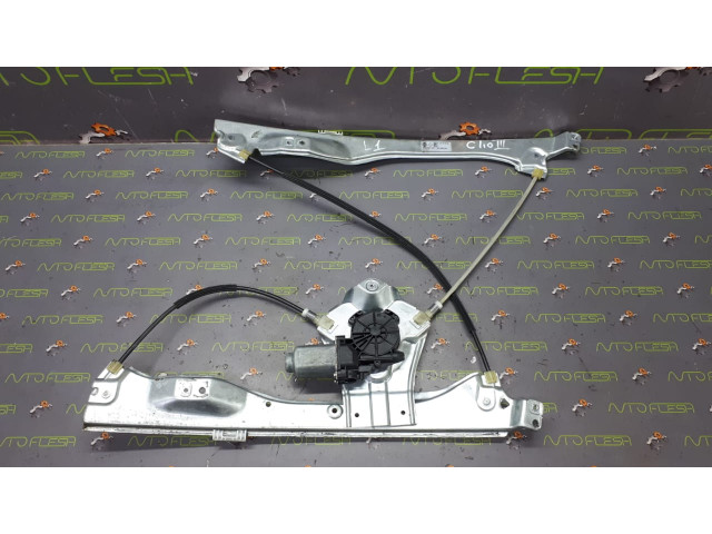 Б/у механизм стеклоподъемника передний левый 400858J, 8200843592 для Renault Clio III Б/у механизм стеклоподъемника передний левый 400858J, 8200843592 для Renault Clio III