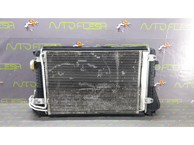 Б/у радиатор интеркуллера 1K0145803AN для Audi/ Seat/ Skoda/ Volkswagen