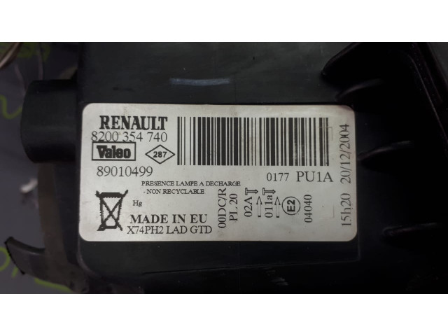 Б/у фары передние xenon 8200354740/ 8200354743 для Renault Laguna II Б/у фары передние xenon 8200354740/ 8200354743 для Renault Laguna II