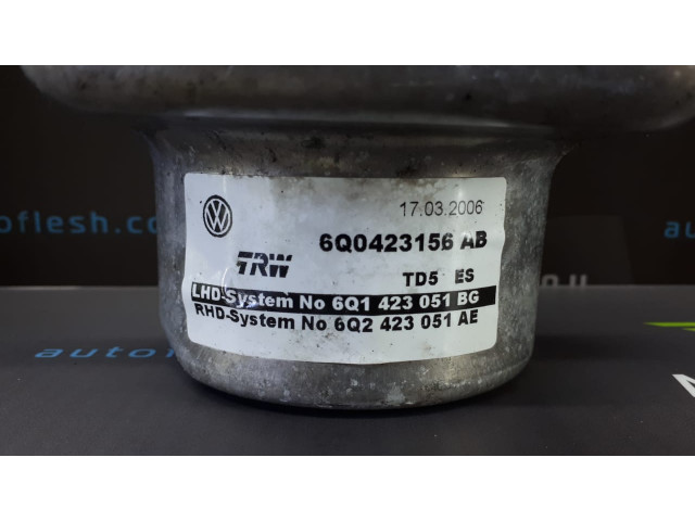 Б/у насос гидроусилителя руля/ ЭГУР 6Q0423156S, 6Q0423156AB для Audi/ Seat/ Skoda/ Volkswagen Б/у насос гидроусилителя руля/ ЭГУР 6Q0423156S, 6Q0423156AB для Audi/ Seat/ Skoda/ Volkswagen