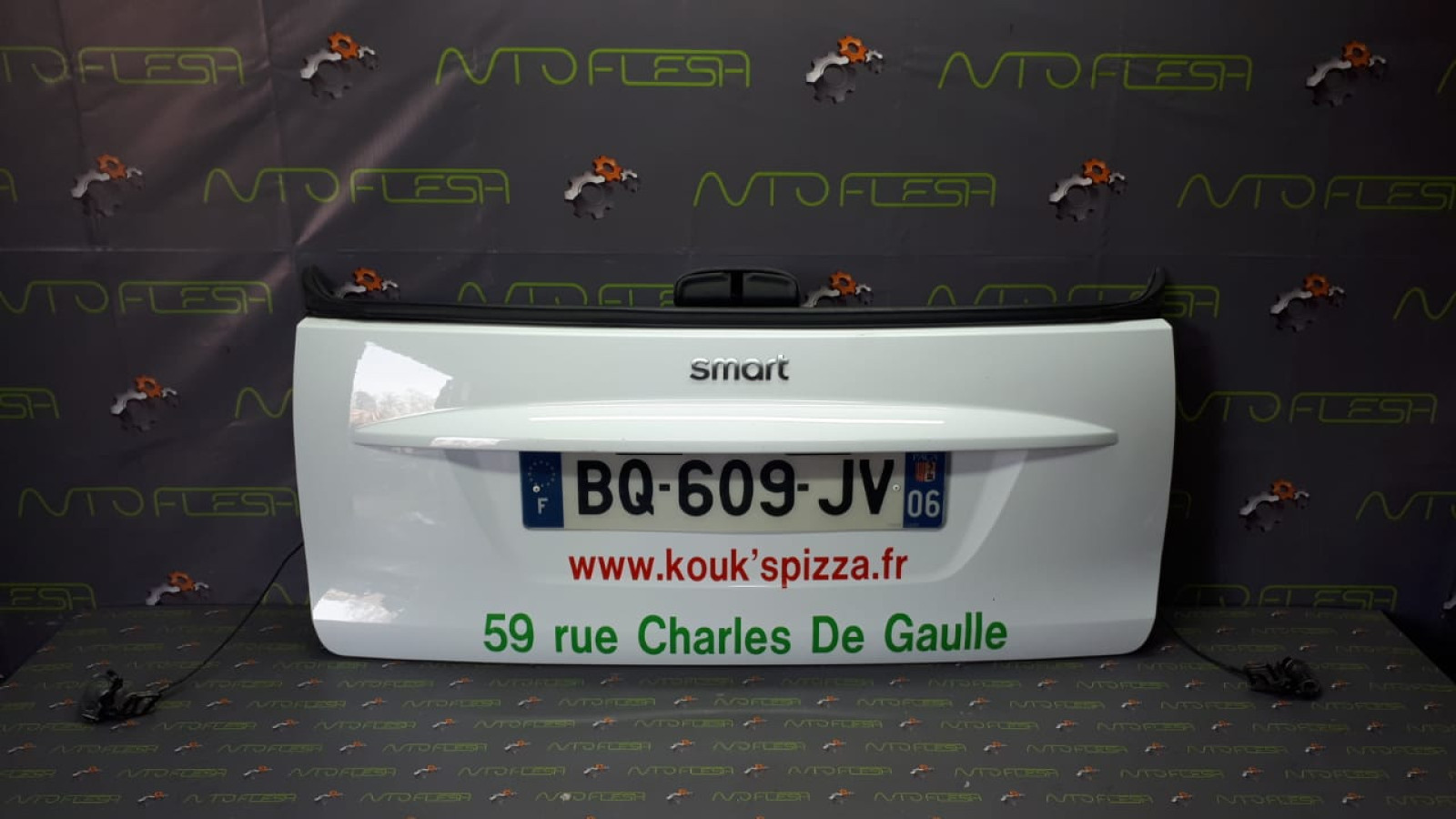 Б/у крышка багажника в сборе для Smart ForTwo 451 Б/у крышка багажника в сборе для Smart ForTwo 451