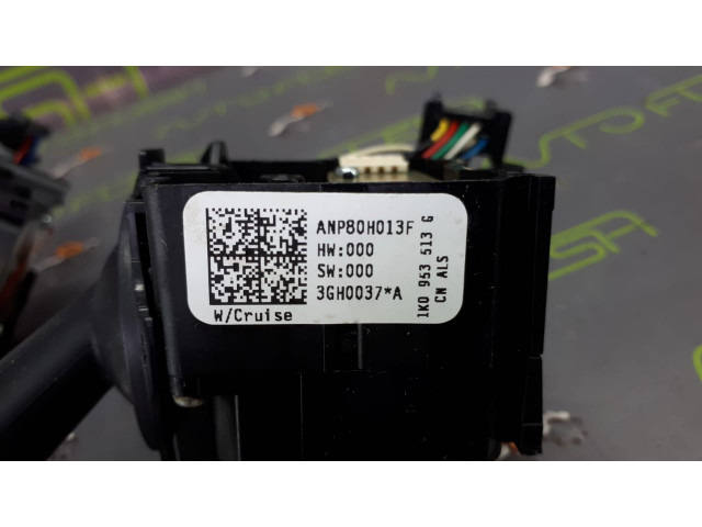 Б/у подрулевой переключатель 1K0953519J, 1K0953513G для Audi/ Seat/ Skoda/ Volkswagen Б/у подрулевой переключатель 1K0953519J, 1K0953513G для Audi/ Seat/ Skoda/ Volkswagen