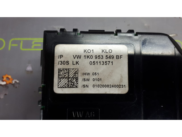Б/у подрулевой блок управления 1K0953549BF, 1K0953549CM для Audi/ Seat/ Skoda/ Volkswagen Б/у подрулевой блок управления 1K0953549BF, 1K0953549CM для Audi/ Seat/ Skoda/ Volkswagen