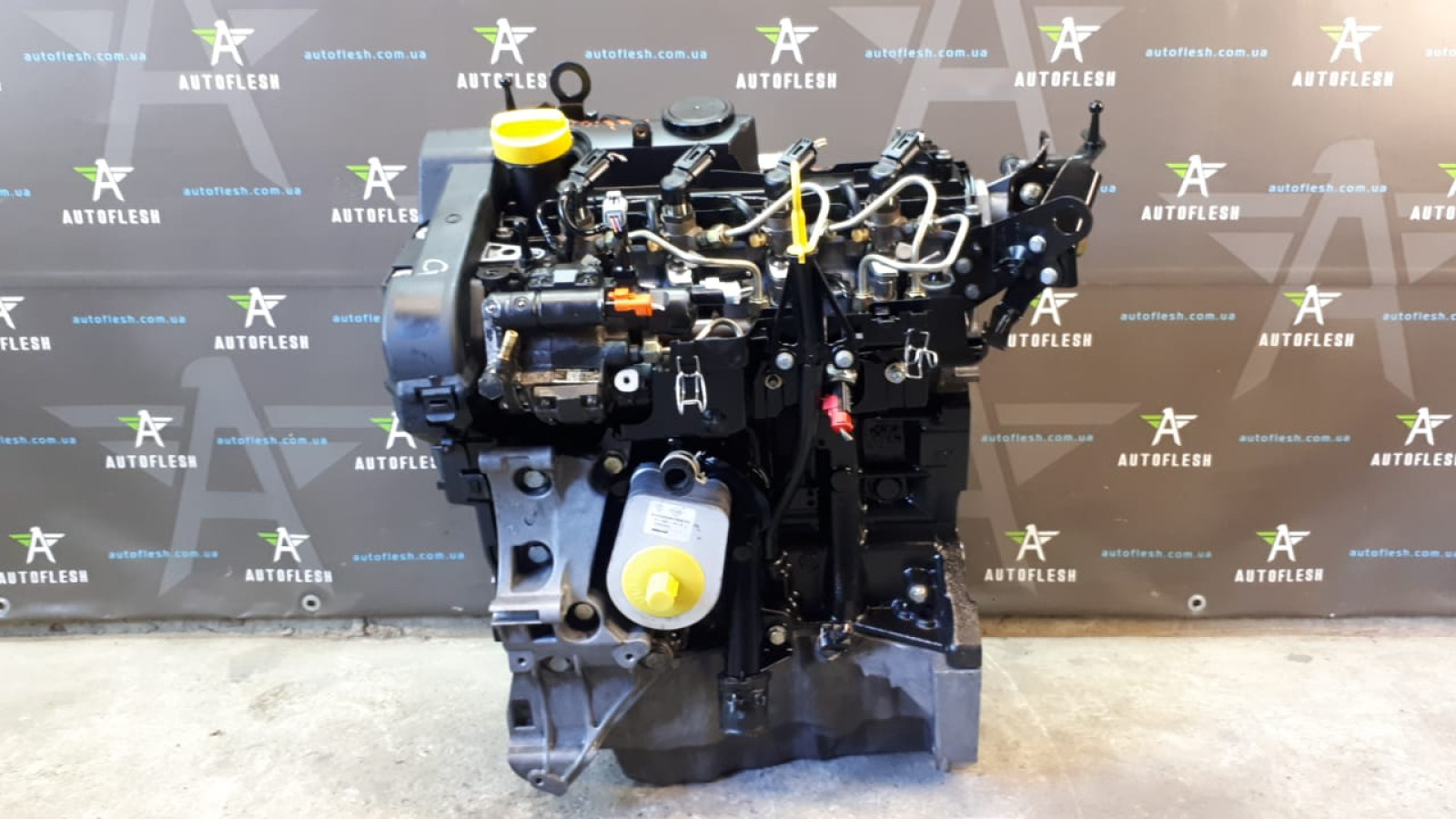 Б/у двигатель в сборе K9K732, 1.5 dCi, Euro 4 Siemens, 128 тыс.км для Renault Megane II/ Scenic II