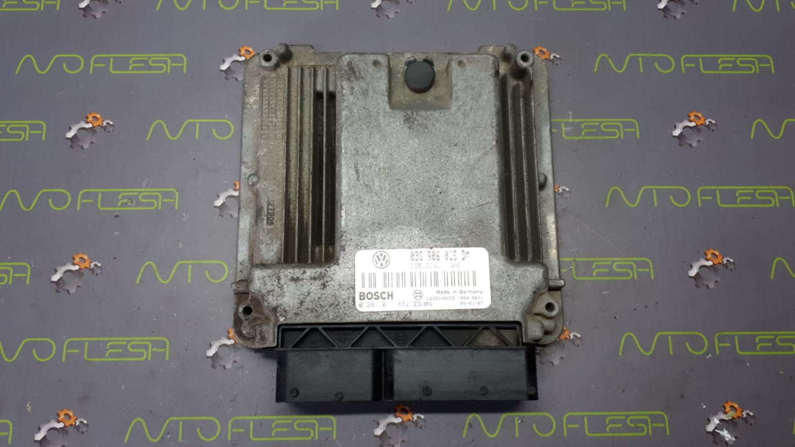 Б\у блок управления двигателем (ЭБУ) 03G906016DM/ 0281011882 Bosch 1.9 TDI для Volkswagen Caddy III