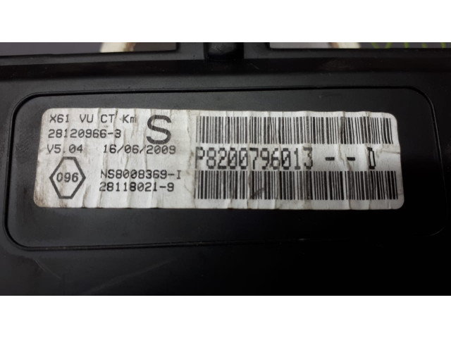 Б/у панель приборов/ спидометр 8200796013 для Renault Kangoo II Б/у панель приборов/ спидометр 8200796013 для Renault Kangoo II