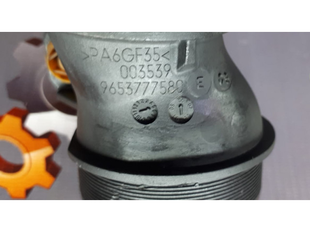Б/у патрубок турбины 9653777580, 1.6 HDi для Citroen Xsara Picasso/ Peugeot 3008