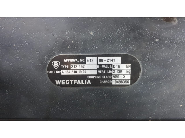 Б/у фаркоп оригинальный Westfalia A1643101904 для Mercedes M-Class (W164) Б/у фаркоп оригинальный Westfalia A1643101904 для Mercedes M-Class (W164)