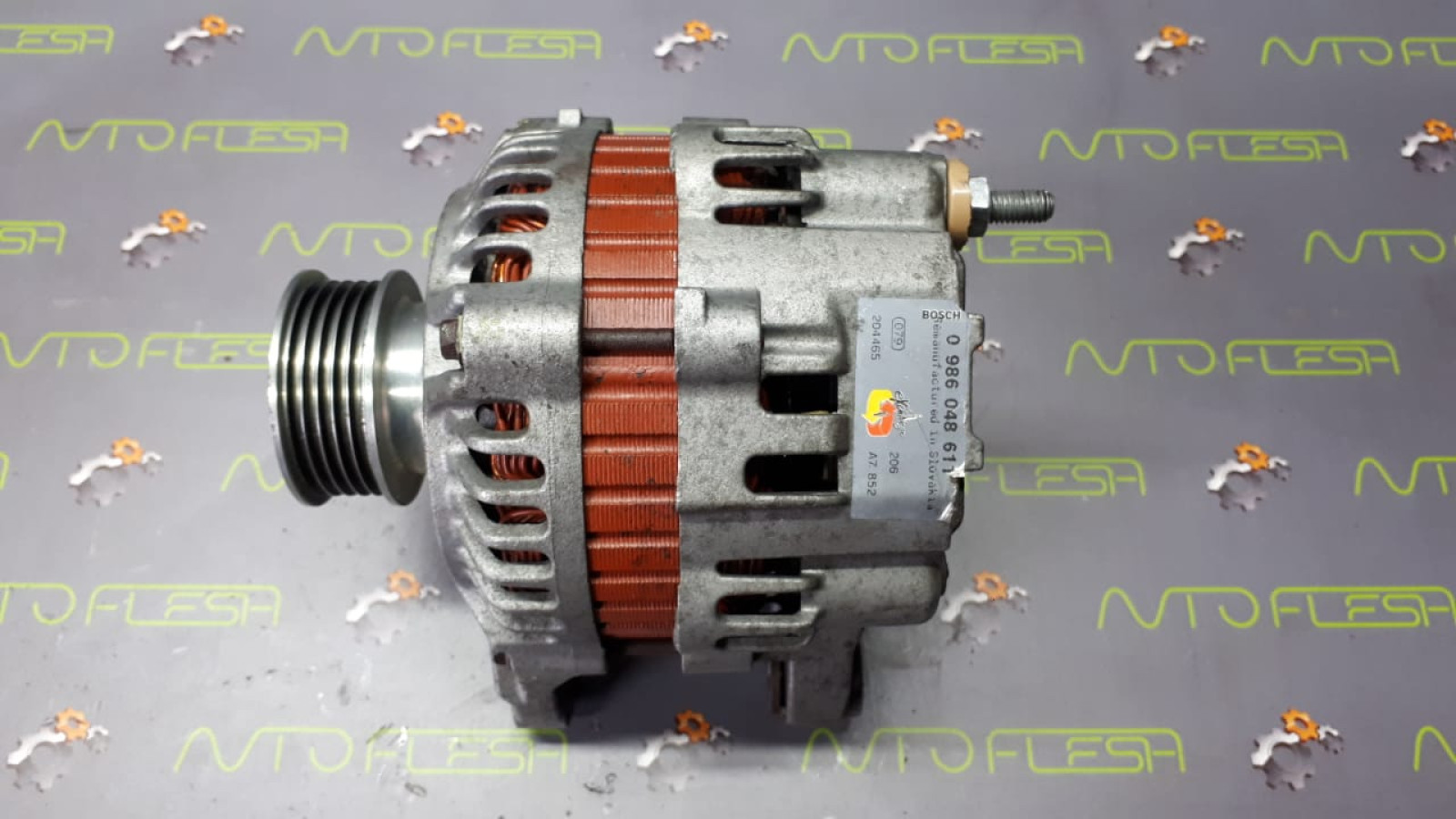 Б/у генератор 0986048611 110A/14V для Nissan/ Renault