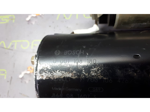 Б/у стартер 0001108186, 7700113207 для Renault / Volvo 340-360 Б/у стартер 0001108186, 7700113207 для Renault / Volvo 340-360