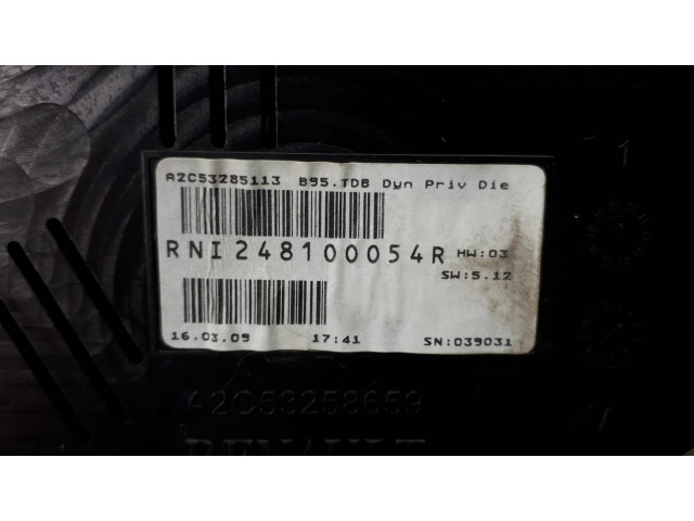 Б/у спидометр A2C53285113, A2C53363614, A2C83271100 для Renault Megane III Б/у спидометр A2C53285113, A2C53363614, A2C83271100 для Renault Megane III