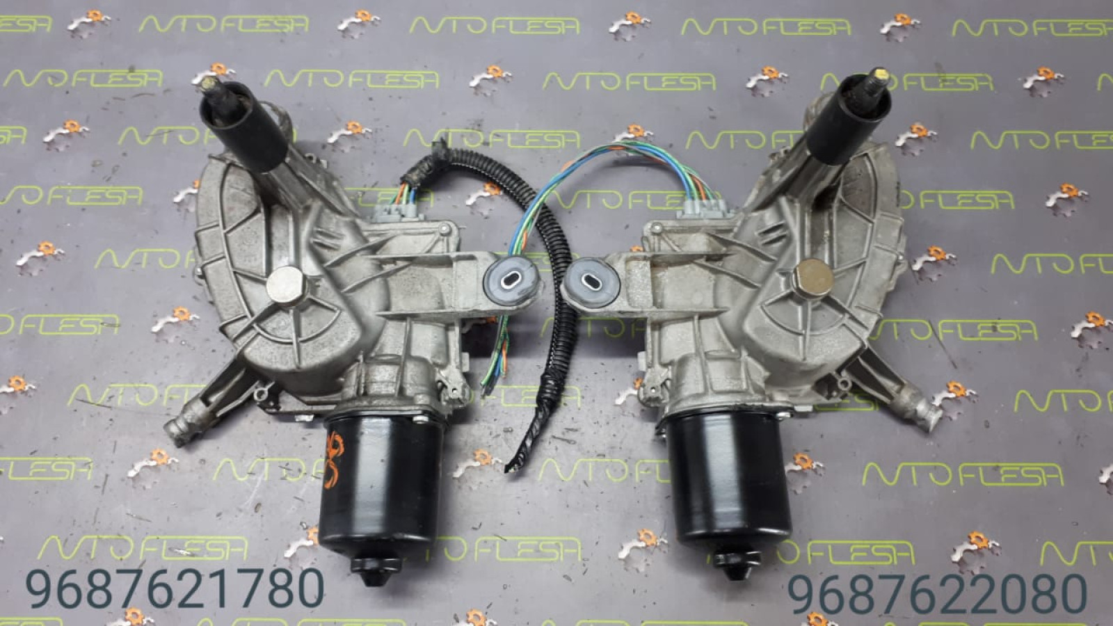 Б/у механизм дворников/ моторчик дворников 9687621780, 9687622080 Citroen C4 Grand Picasso Б/у механизм дворников/ моторчик дворников 9687621780, 9687622080 Citroen C4 Grand Picasso