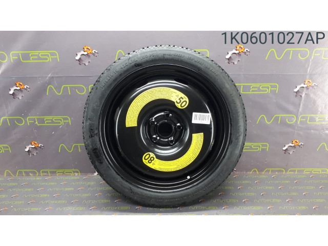 Б/у запаска/ докатка 1K0601027AP, 3.5Jx18H2, ET25.5, 5x112/ Continental T125/70, R18, 99M для Audi/Seat/ Skoda/ Volkswagen