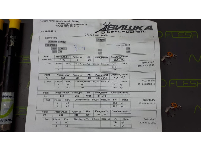 Б/у форсунка/ форсунки A6650170221, EJBR04401D, 2.7 XDi для Ssangyong Kyron/ Rexton/ Rodius Б/у форсунка/ форсунки A6650170221, EJBR04401D, 2.7 XDi для Ssangyong Kyron/ Rexton/ Rodius