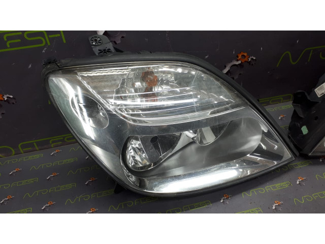 Б/у фара передняя/ фары 7700432097, 7700432098 для Renault Scenic I Б/у фара передняя/ фары 7700432097, 7700432098 для Renault Scenic I