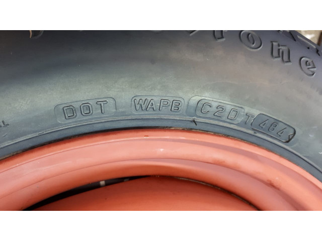 Б/у докатка/ запаска/ таблетка T125/90, R15, 96M, 4Jx15H2 ET38 FIRESTONE Б/у докатка/ запаска/ таблетка T125/90, R15, 96M, 4Jx15H2 ET38 FIRESTONE
