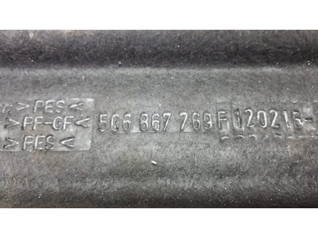 Б/у полка багажника 5G6867769 для Volkswagen Golf VII Б/у полка багажника 5G6867769 для Volkswagen Golf VII